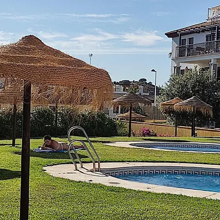 Apartamento Completo Con Piscina Comunitaria Y Patio Exterior Ayamonte Exterior photo